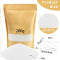 Pearl Candle Set – 200g Sand Wax & 20 Wicks for Weddings Candle Making Kit Zpaxo SET