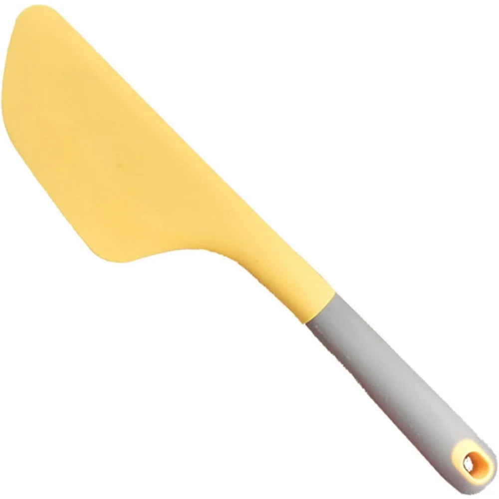 Omelette Spatula Kitchen Blender Silicone Flip Fold Pancake Crepe Zpaxo yellow