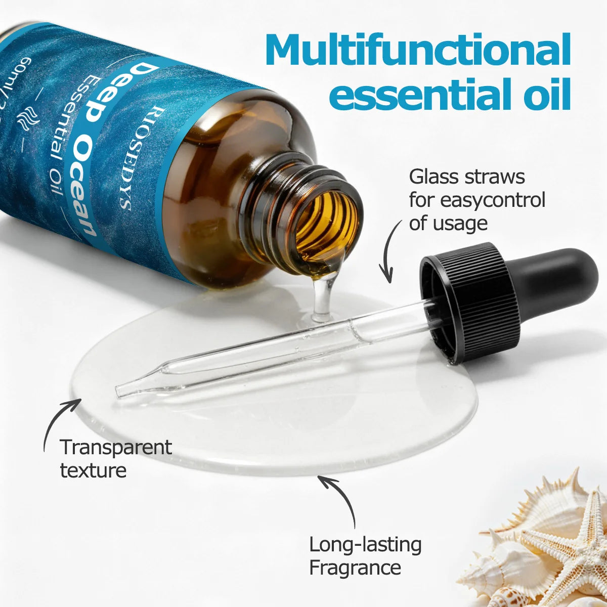 DEEP OCEAM ESSENTIAL OIL Has Nourishing Moisturizing Effects Making Zpaxo