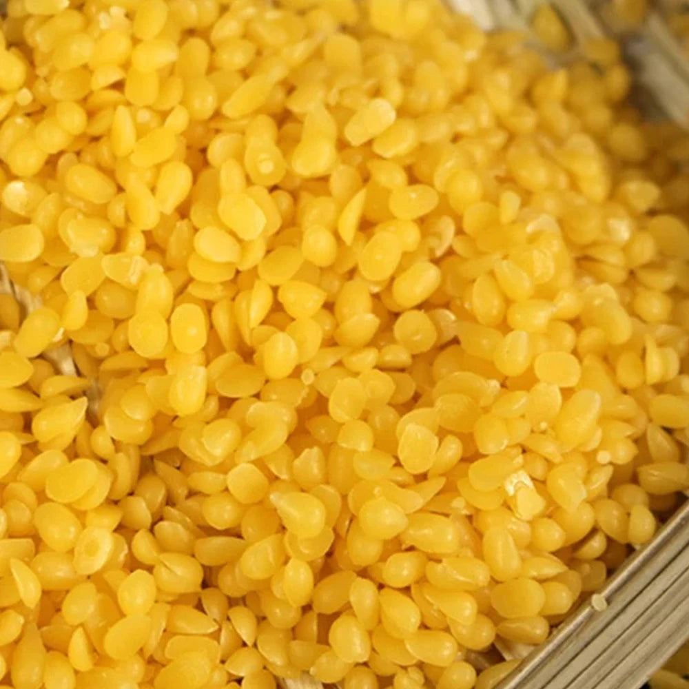 Natural Yellow Beeswax 100/200/500g – Candle, Soap & Lip Balm Natural Craft Wax Zpaxo