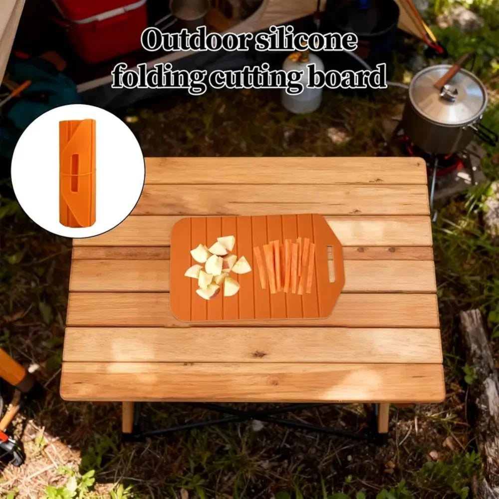 Kitchen Cutting Board, Double-Sided Foldable, Outdoor Cutting Board Pad - Suitable for Kitchen, Home, Camping, Apartment Counter Zpaxo