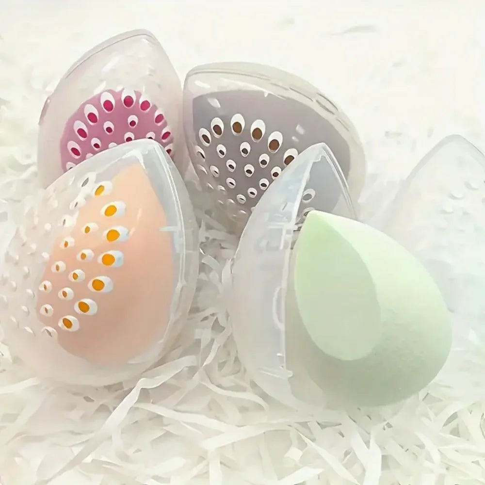 Beauty Egg Storage Box Makeup Sponge Used Drying Storing Cosmetics Zpaxo