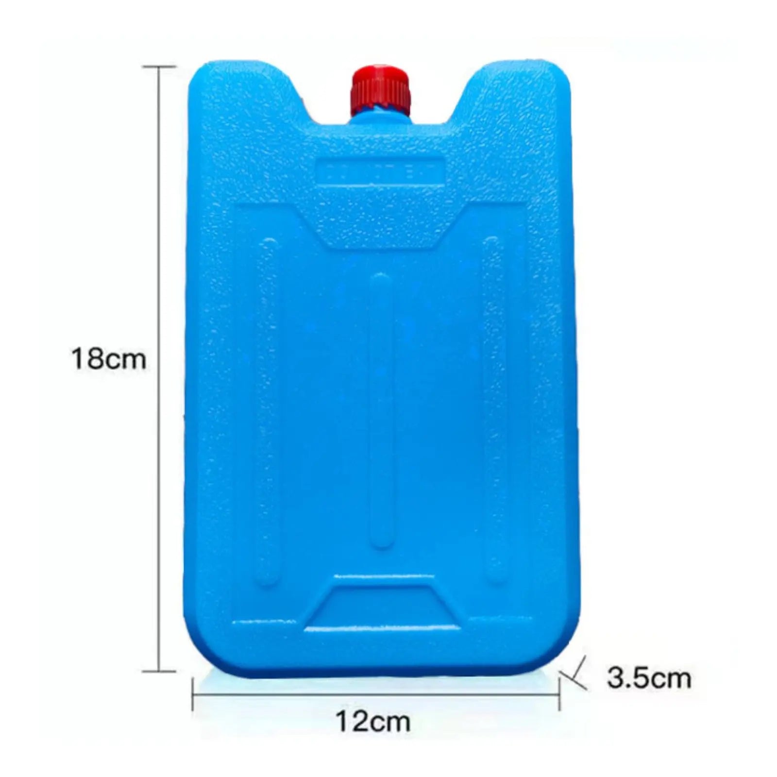Reusable Ice Pack Chill Block for Coolers & Infant Milk Cooling Reusable Ice Pack Zpaxo 500ML Red Cap