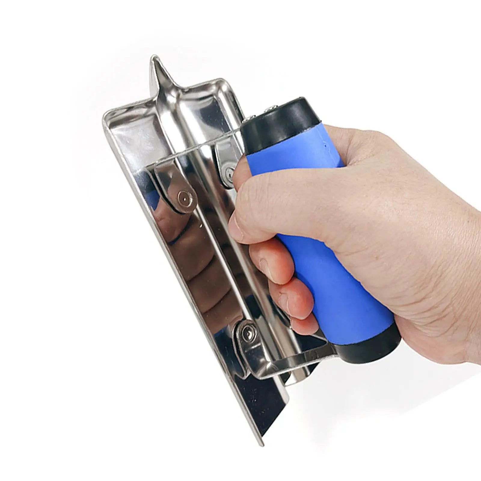 External & Internal Corner Trowel Drywall Trowel Putty Knives ARC Edge Plastering Blade for Wall Floor Finishing Plastering Tool Zpaxo