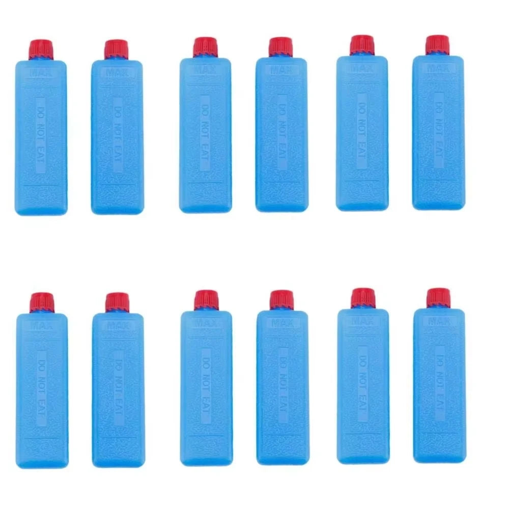 6-12PCS Ice Blocks Reusable Rectangular Ice Pack Freezer Packs for outdoor camping, picnics, barbecues, travel Cooling Ice Pack Zpaxo 12PCS 4cmx12.5cm