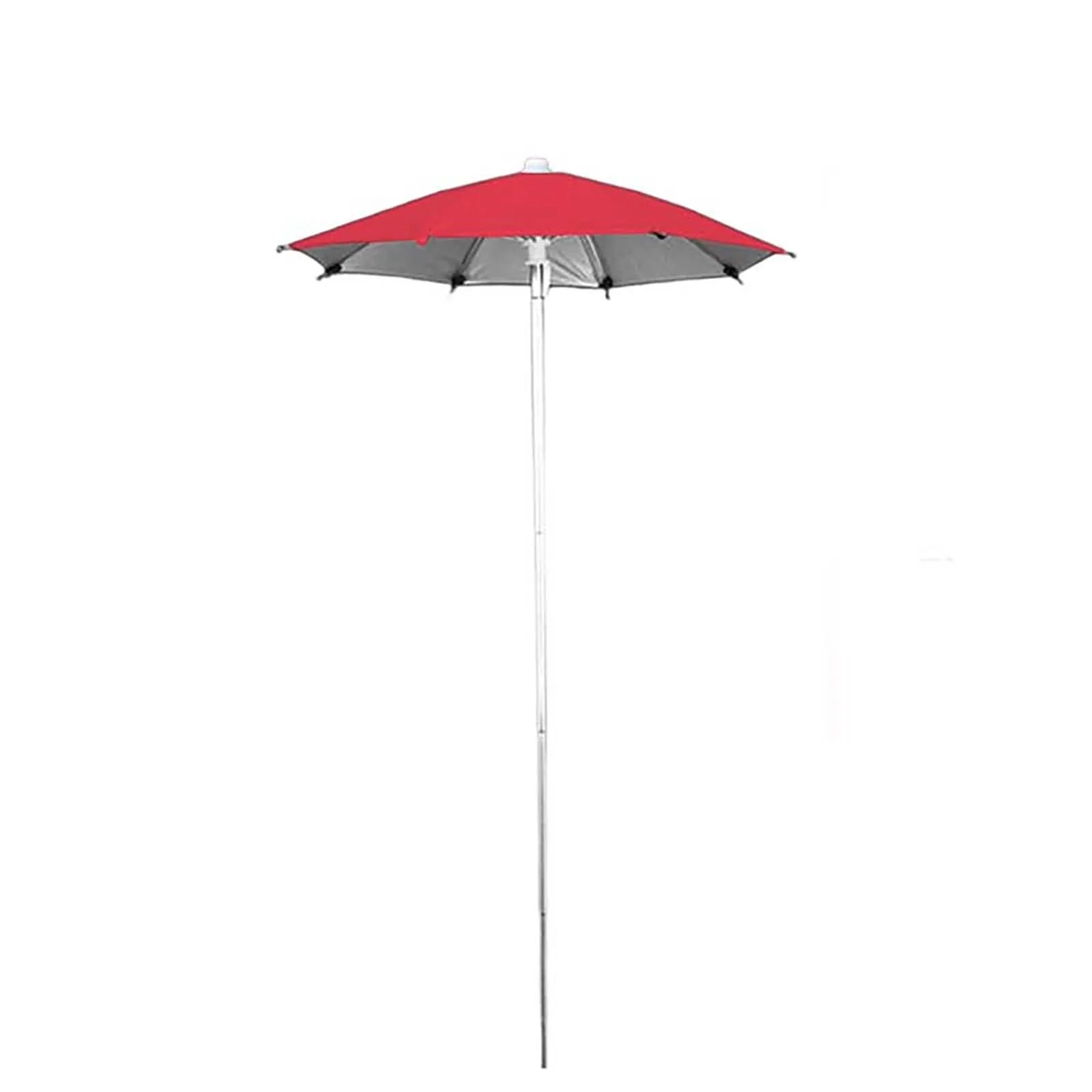 Plant Umbrella Adjustable Height Waterproof Garden Umbrella for Outdoor Courtyard Beds Backyard Parasol Plants Sun Protection Zpaxo red