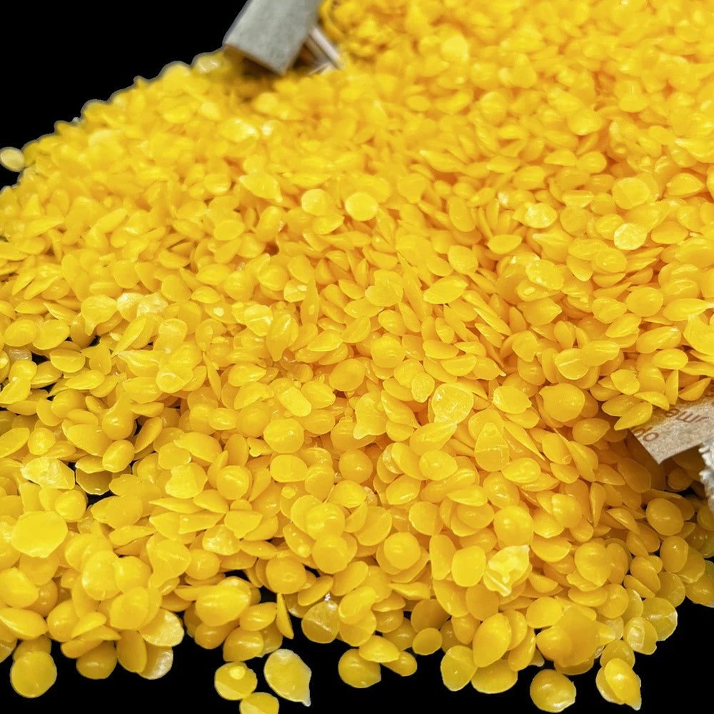 Pure Beeswax for Candle Making & DIY Crafts – 200g/500g Candle Making Wax Zpaxo