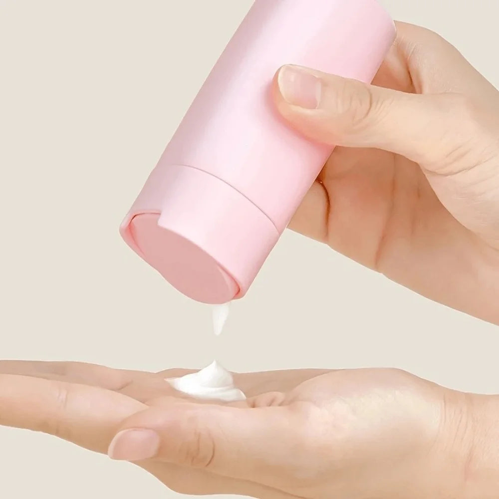 5pcs Travel Cream Dispenser Bottles Set Travel Bottles Toiletry Containers Set, TSA Approved, Travel Essentials Zpaxo