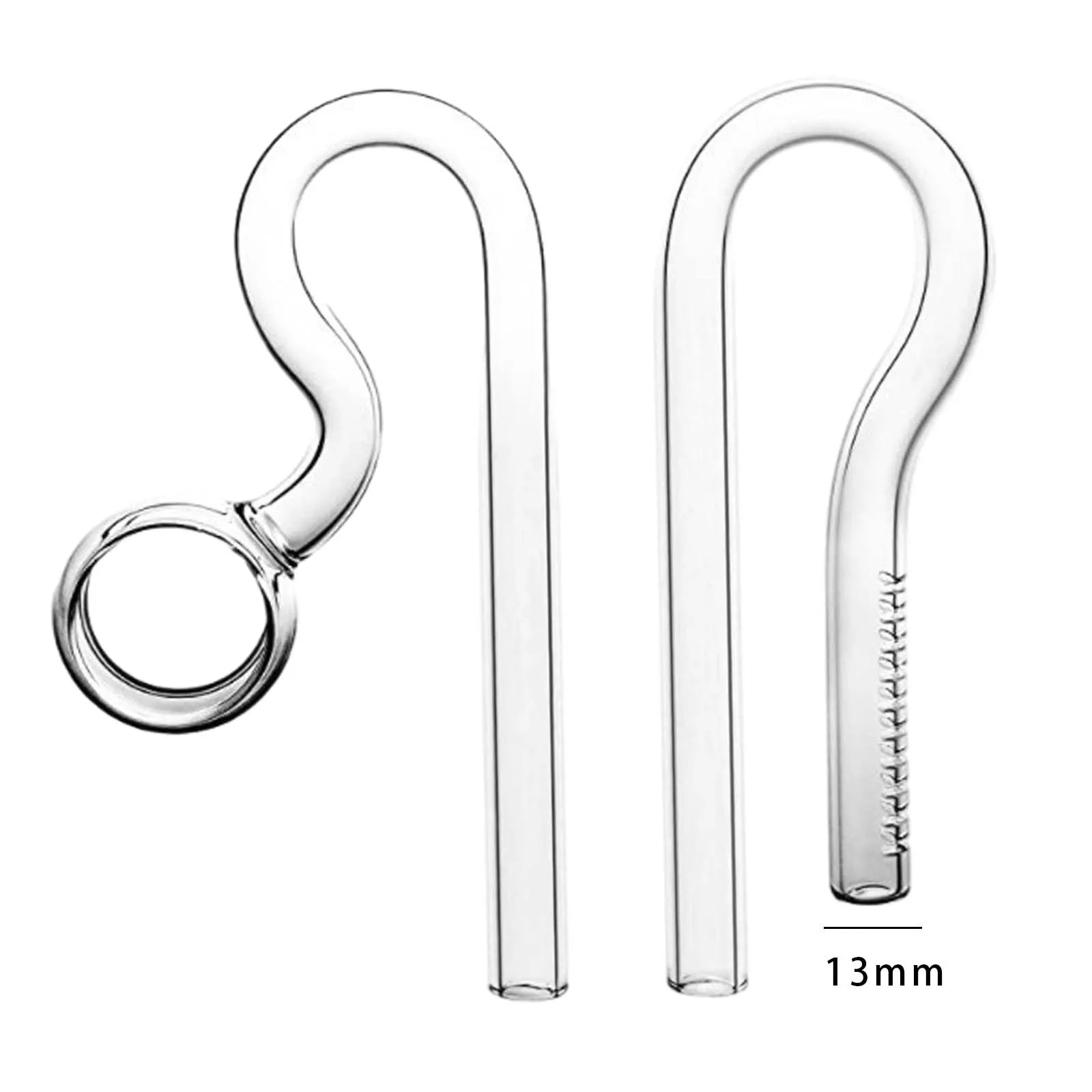 Aquariums Lily Tube Inflow Outflow Surface Aquariums Water Plant Tank Filter 10/17mm Transparent Easy to Clean Glass Lily Pipe Zpaxo 13mm