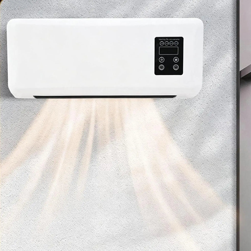 Wall Mounted Split Air Conditioner Summer Smart Heating Cooling Wind Device with Timer Air Conditioner for Living Room Bedroom Zpaxo