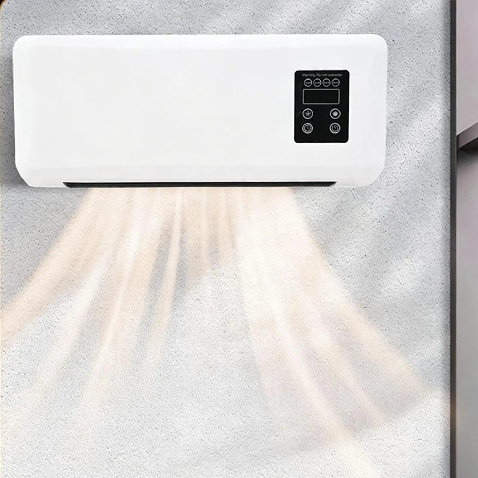Wall Mounted Split Air Conditioner Summer Smart Heating Cooling Wind Device with Timer Air Conditioner for Living Room Bedroom Zpaxo
