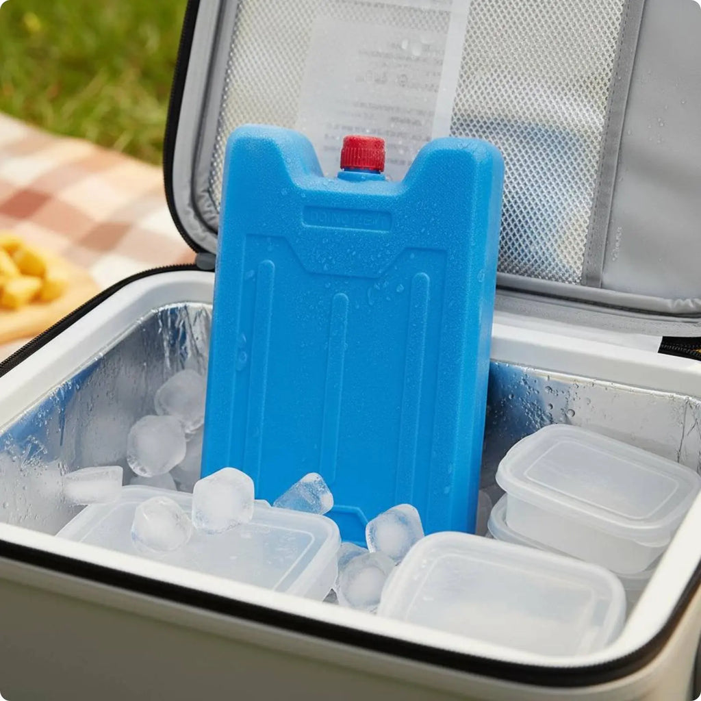 Reusable Ice Pack Chill Block for Coolers & Infant Milk Cooling Reusable Ice Pack Zpaxo