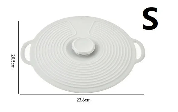 Silicone Bowl LIDS Microwave Splash Reusable Heat-resistant Suitable Zpaxo S
