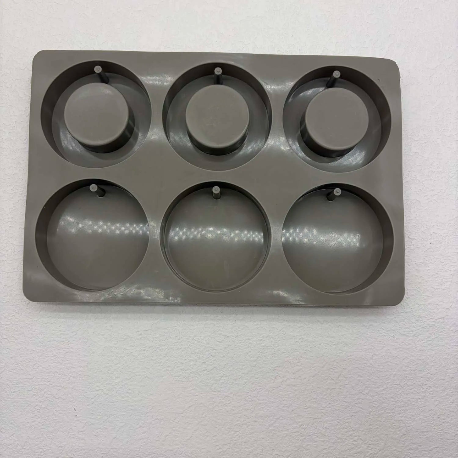 Round Silicone Pendant Mold for Epoxy Resin & Candlestick Casting Resin Craft Mold Zpaxo A