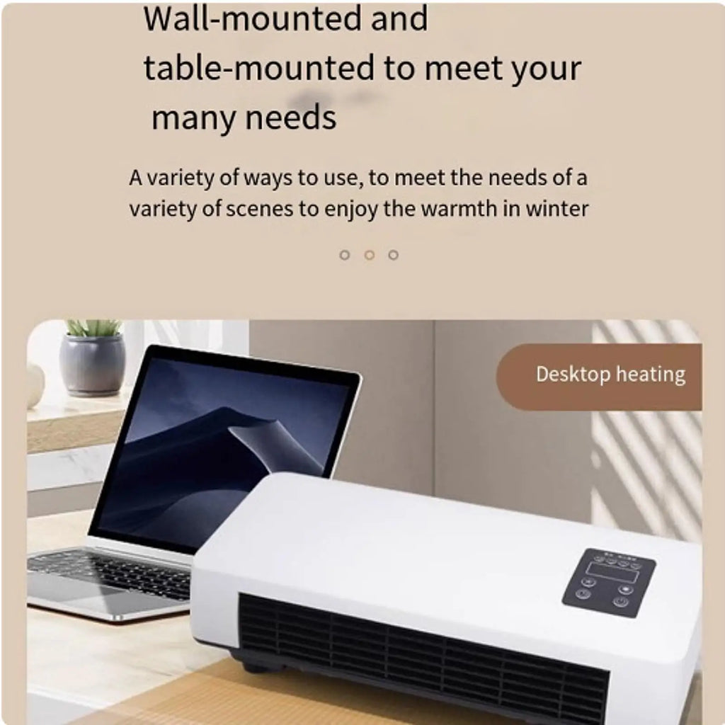 Wall Mounted Split Air Conditioner Summer Smart Heating Cooling Wind Device with Timer Air Conditioner for Living Room Bedroom Zpaxo