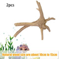 Natural Driftwood for Aquarium – Fish Tank & Reptile Decor Aquarium Driftwood Zpaxo 2PCS
