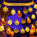 LED String Lights Halloween Decorations Energy-efficient Zpaxo Warm White 1.5M10LED