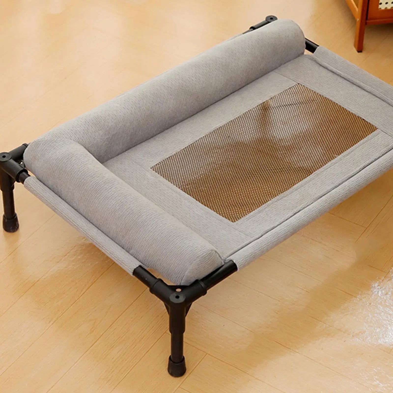 Elevated Cooling Raised Pet Bed – Breathable Dog & Cat Hammock Raised Pet Bed Zpaxo