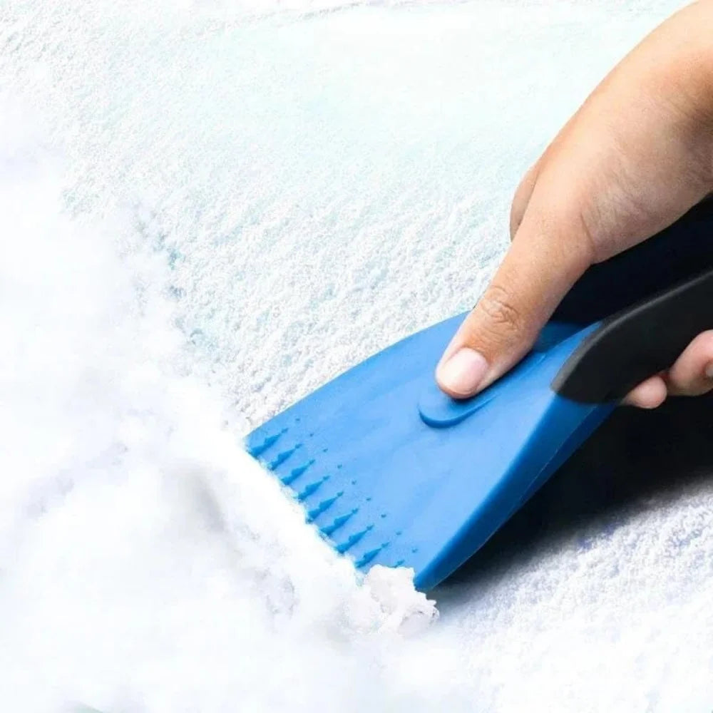 Silicone Car Deice Maker Ice Shovel Snow Soft-handled Scraper Winter Zpaxo
