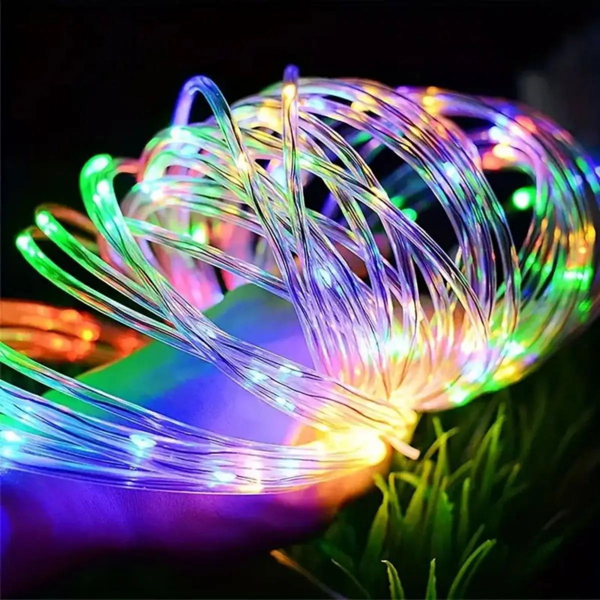 8-function Waterproof Battery Box Tube Lights Strip Indoor Outdoor Zpaxo