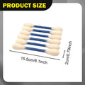 6pcs Cat Swabs Cat Toy for Indoor Cats Kittens Entertainment Cute Interactive Toy Exercise and Play Wood Cotton Pet Supplies Zpaxo 6PCS Blue