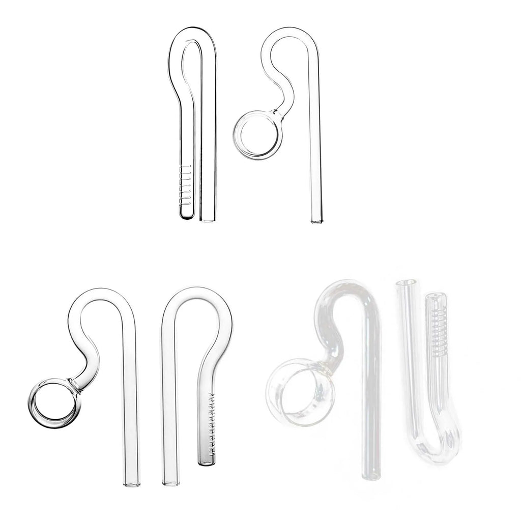 Aquariums Lily Tube Inflow Outflow Surface Aquariums Water Plant Tank Filter 10/17mm Transparent Easy to Clean Glass Lily Pipe Zpaxo