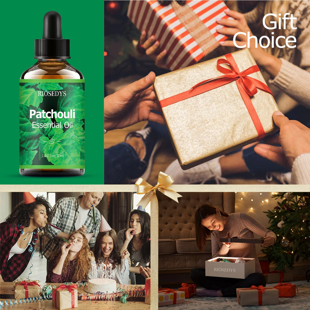 Patchouli essential oil, for health care, body massage and hair care, moisturizing and intensely hydrating. Zpaxo