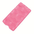 Multi-functional Laundry Board Pad Cloth Hand Wash Mini Suction Cup Zpaxo pink