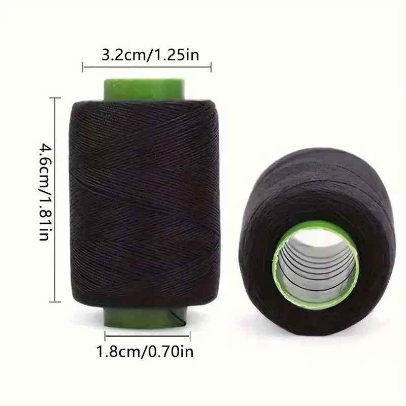 1 Set Durable Black/White Sewing Threads Assorted Hand Sewing Needles Embroidery Mending Accessories Sewing Crafts Zpaxo