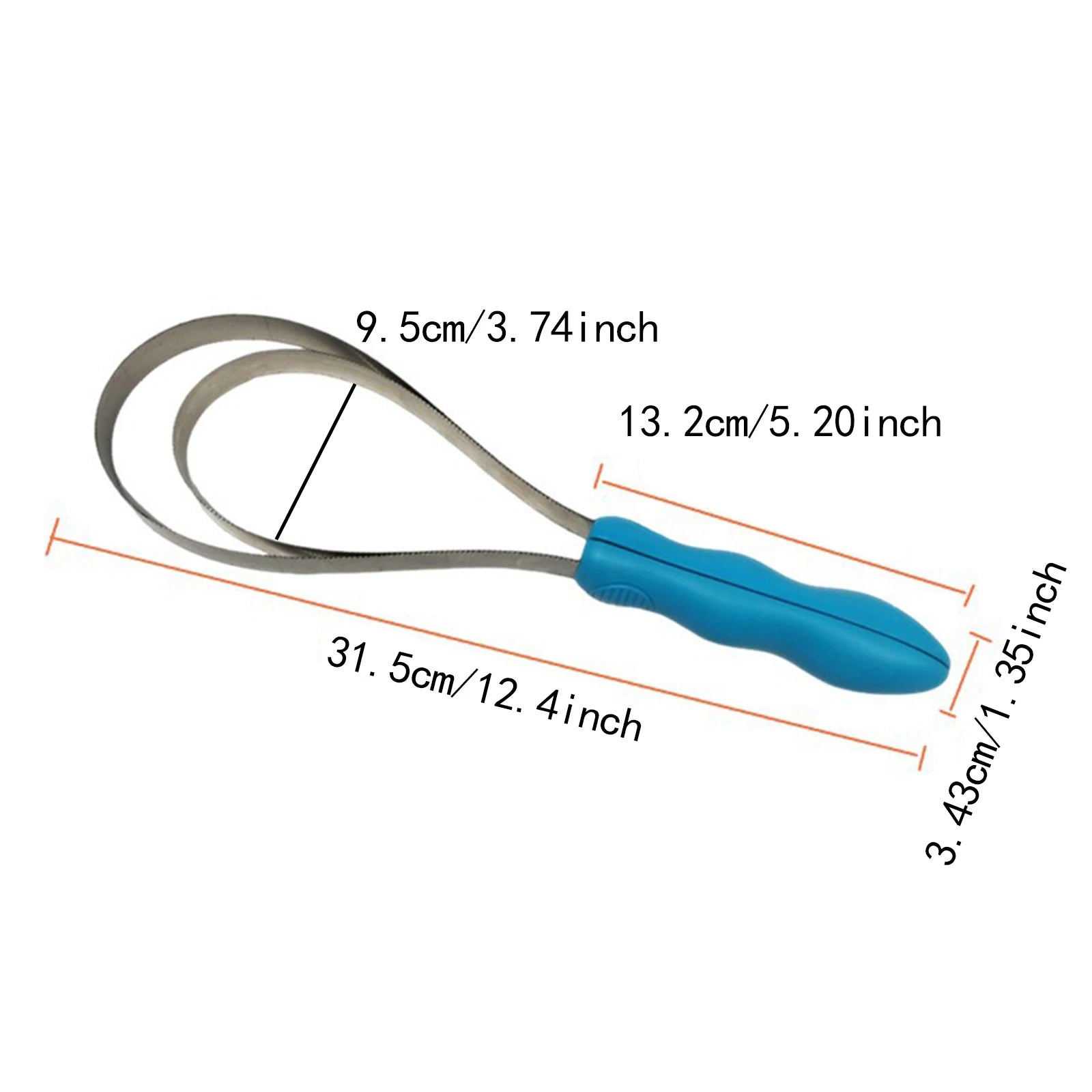 Double-Sided Horse Grooming Comb & Scraper for Dogs & Livestock Horse Grooming Comb Zpaxo Double Loop