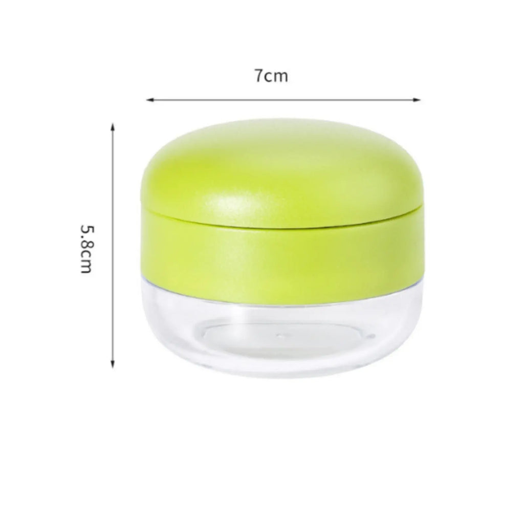 Garlic Press multifunctional kitchen tool Manual Garlic Crusher Mincer Garlic Chopper Easy to Squeeze and Clean Kitchen Tool Zpaxo Green