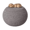 Pet Urn Cremation Memorial Urn Pets Supplies Keeping Precious Memories Urn Box for Burial Final Comforting Resting Place Funeral Zpaxo Gray for Dog