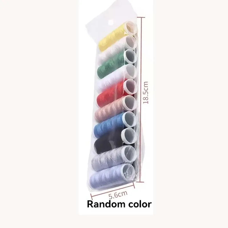 10-Pack Colorful Mini Sewing Thread Set – Quilting & Crafts Sewing Thread Set Zpaxo Random color