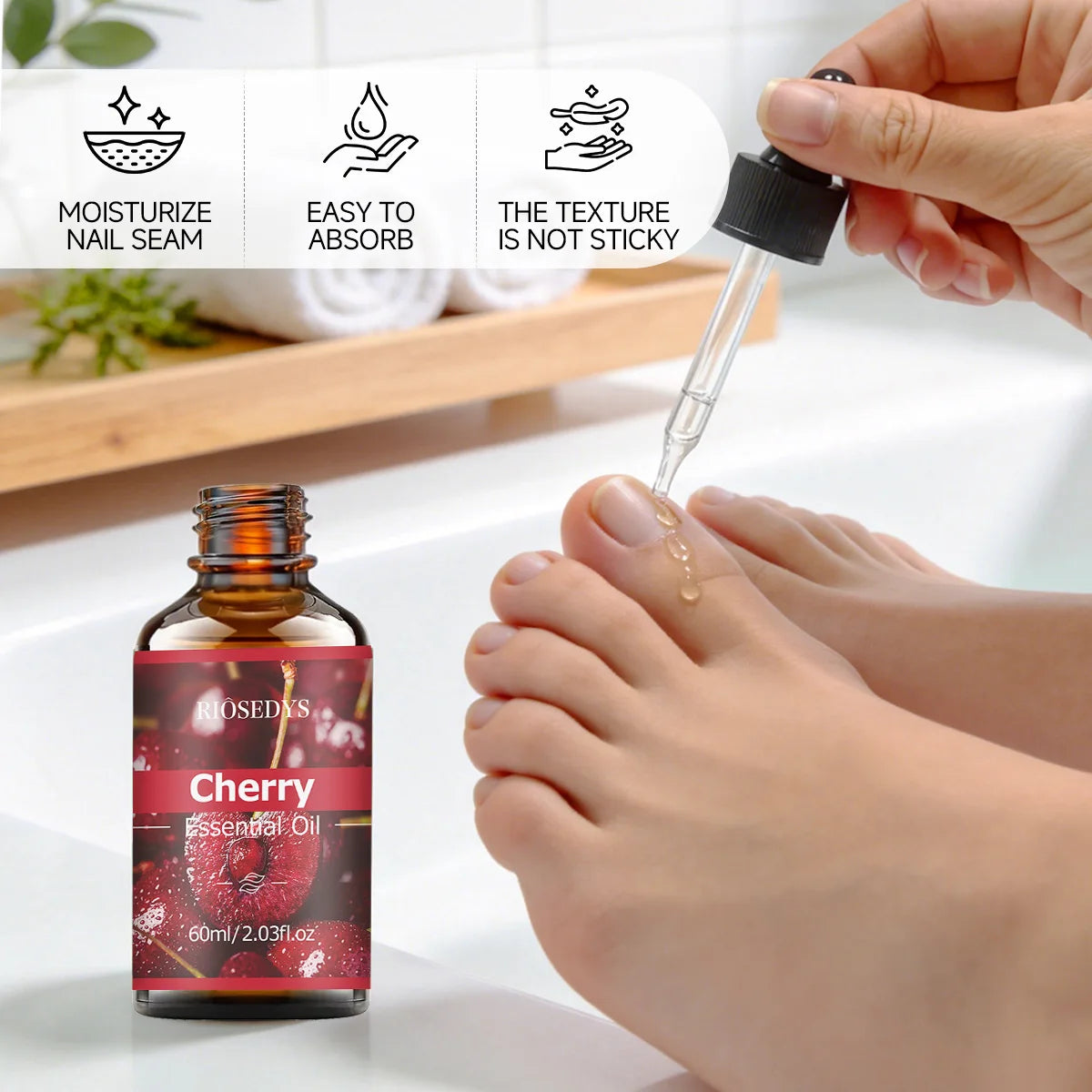 CHERRY ESSENTIAL OIL Has Deep Nourishing Moisturizing Effects Making Zpaxo
