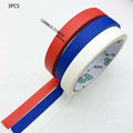 3-Roll Painters Masking Tape – Red, Blue & White | 10mm Masking Tape Set Zpaxo 3pcs