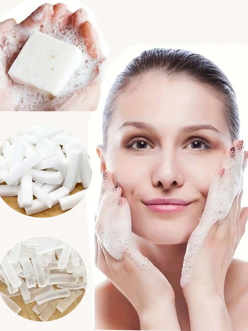250g Clear Melt & Pour Soap Base – Unscented, All Skin Types Melt & Pour Soap Base Zpaxo