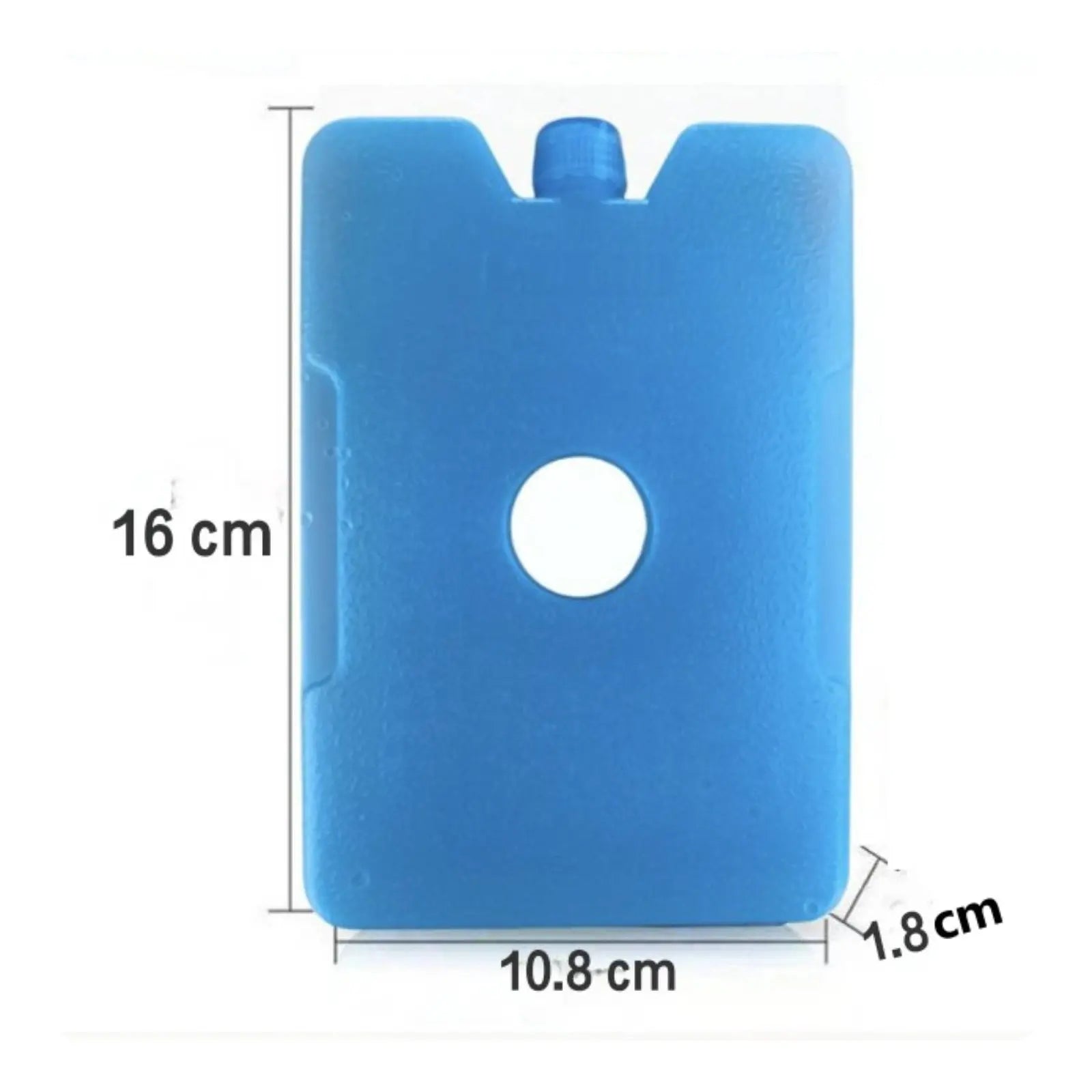 Reusable Ice Pack Chill Block for Coolers & Infant Milk Cooling Reusable Ice Pack Zpaxo 250ML 1-hole Cap