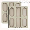 Silicone Aroma Stone Molds – 6-Hole Flower & Wax Melt Molds Silicone Craft Mold Zpaxo Big style 1