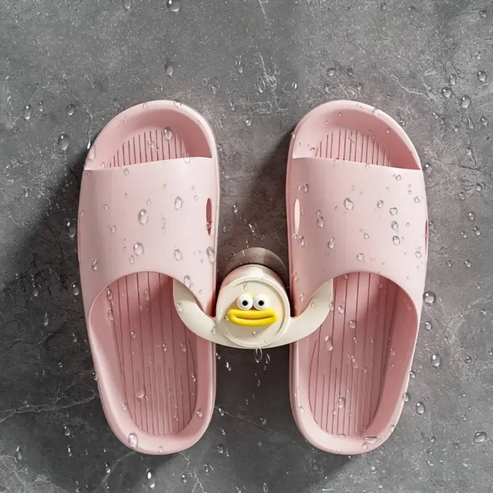 Cartoon Slippers Rack Shower Storage Organization Shoe Drainage Zpaxo