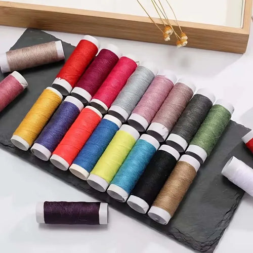 10-Pack Colorful Mini Sewing Thread Set – Quilting & Crafts Sewing Thread Set Zpaxo