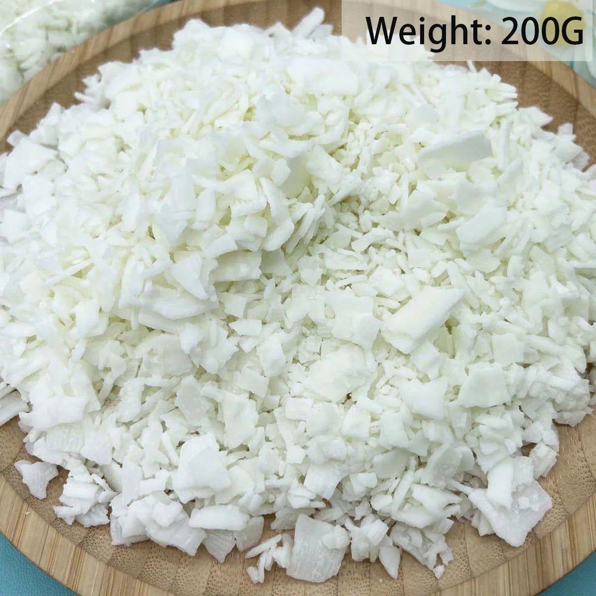 Natural Soy Wax Flakes for DIY Candle Making – 50g to 500g Candle Making Wax Zpaxo 200g