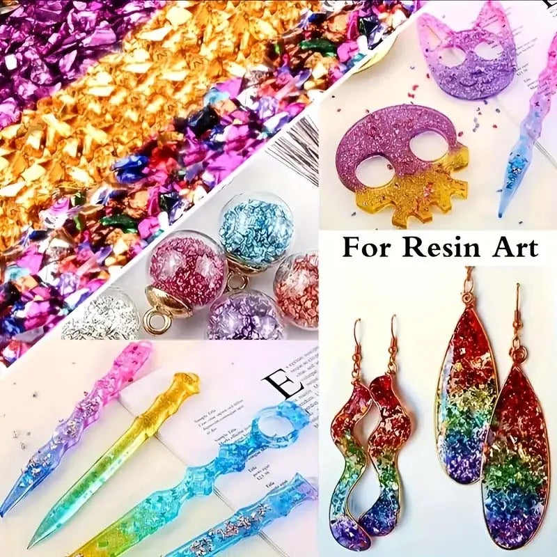 Crushed Stone Decorations 20g – Resin, Candle & Mold Filler Craft Stone Filler Zpaxo