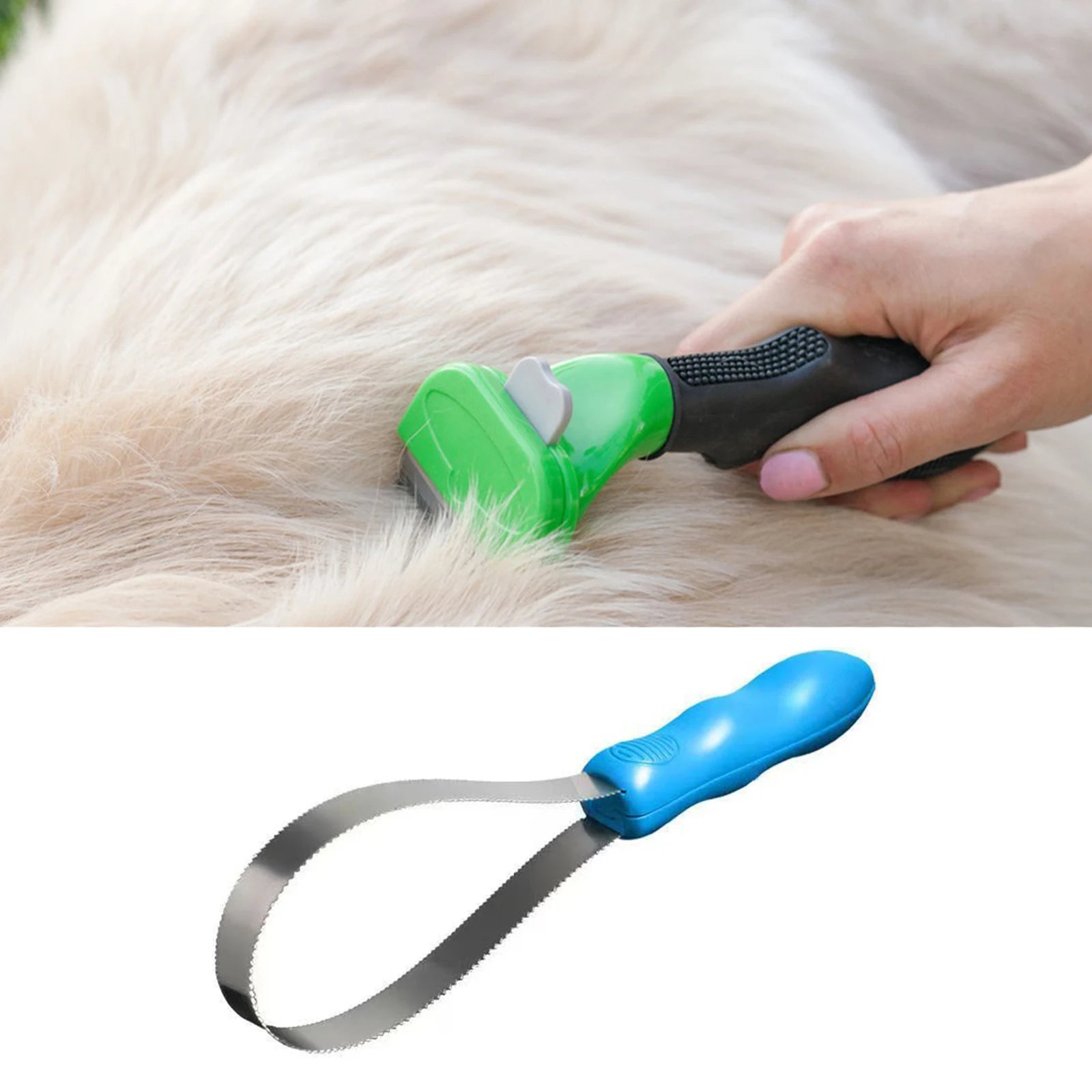 Double-Sided Horse Grooming Comb & Scraper for Dogs & Livestock Horse Grooming Comb Zpaxo