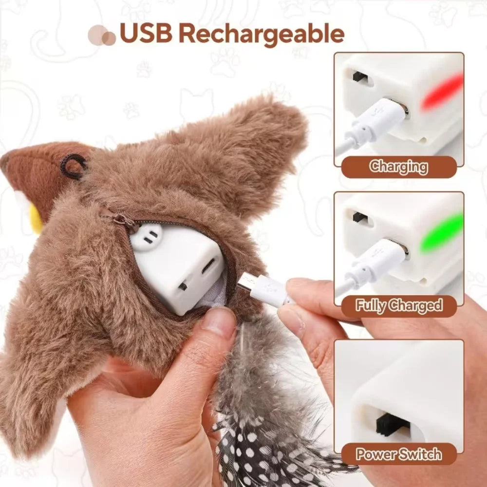 Detachable Charging Touch Toys Flight Interaction Automatic Zpaxo