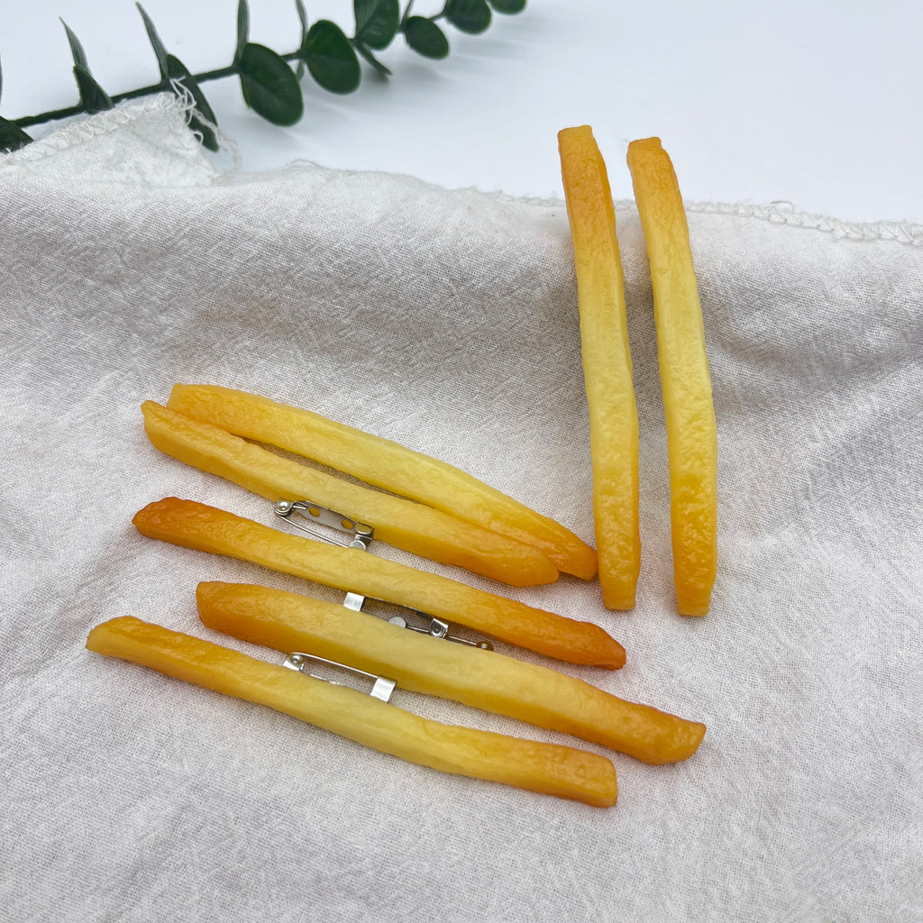 Cute Fries Brooch Pin – Novelty Food DIY Jewelry Accessory Novelty Brooch Pin Zpaxo