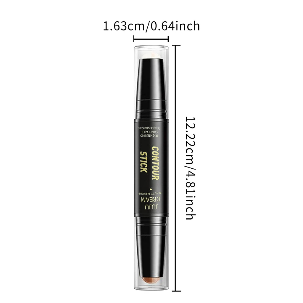 JUJU Dream Dual-Ended Contour Stick & Concealer | Long-Lasting Contour Concealer Stick Zpaxo