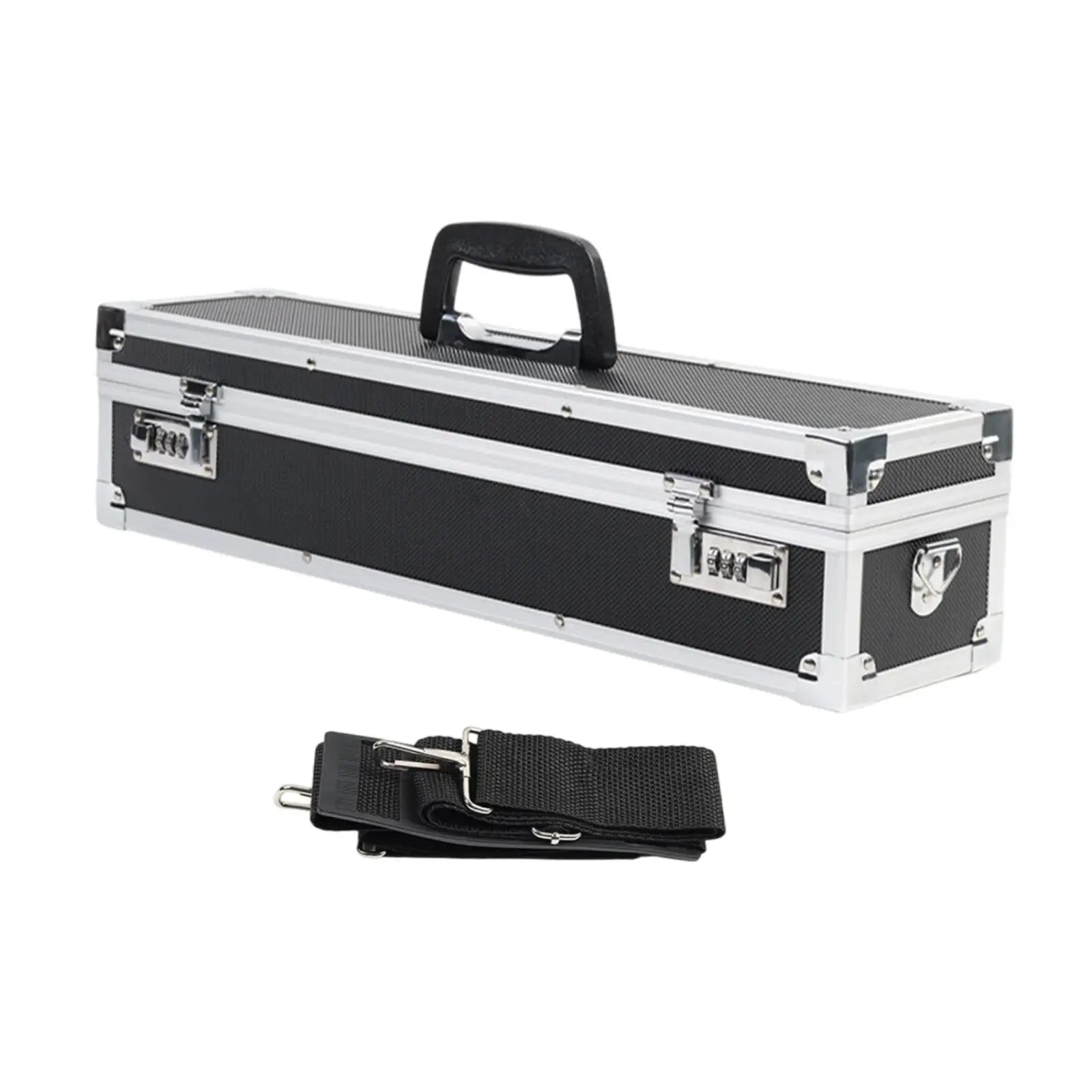 Aluminum Chef Knife Case – Locking Password Suitcase & Strap Chef Knife Case Zpaxo