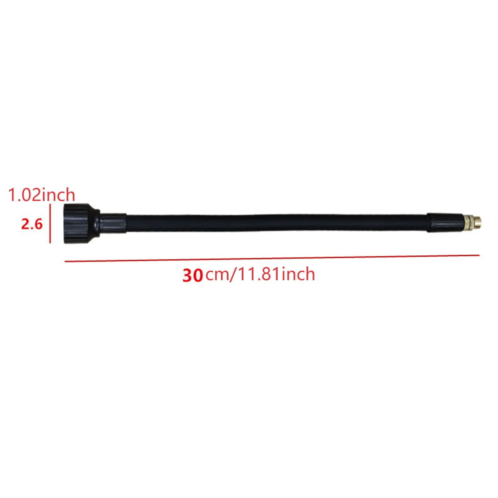 Sprayer Extension Pole Rod Cleaning Easy to Install Accessories Bendable for Plant Mister Spray Bottle Watering Can Replace Part Zpaxo Length 30 cm