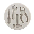 Construction Tools Fondant Silicone Mold for Cake & Candy Fondant Silicone Mold Zpaxo style B