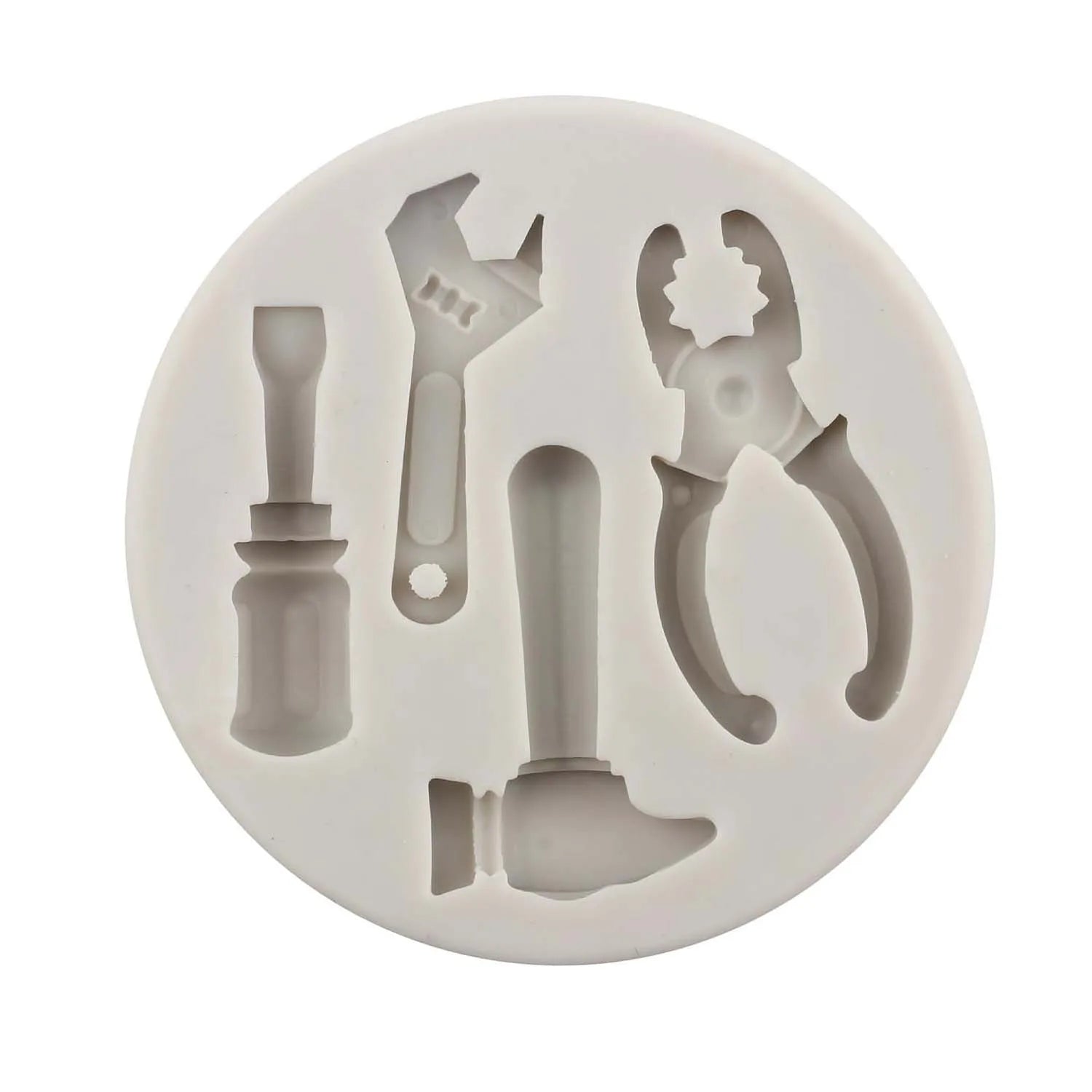 Construction Tools Fondant Silicone Mold for Cake & Candy Fondant Silicone Mold Zpaxo style B